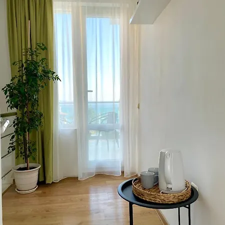 شقة Penthouse Panorama Sea View Apt. *