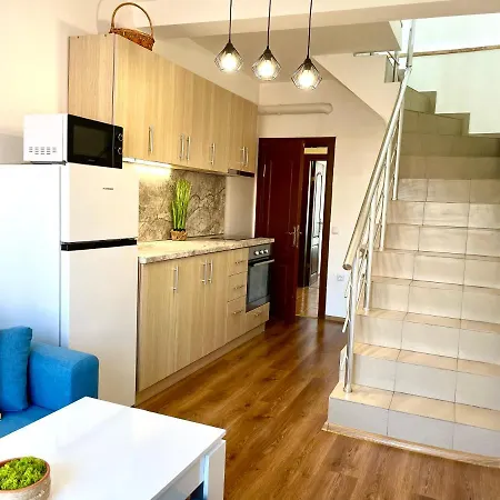 شقة Penthouse Panorama Sea View Apt. بوموري