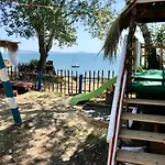 アパート Penthouse Panorama Sea View Apt. ポモリエ