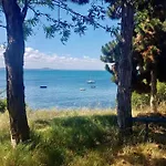 アパート Penthouse Panorama Sea View Apt. ポモリエ